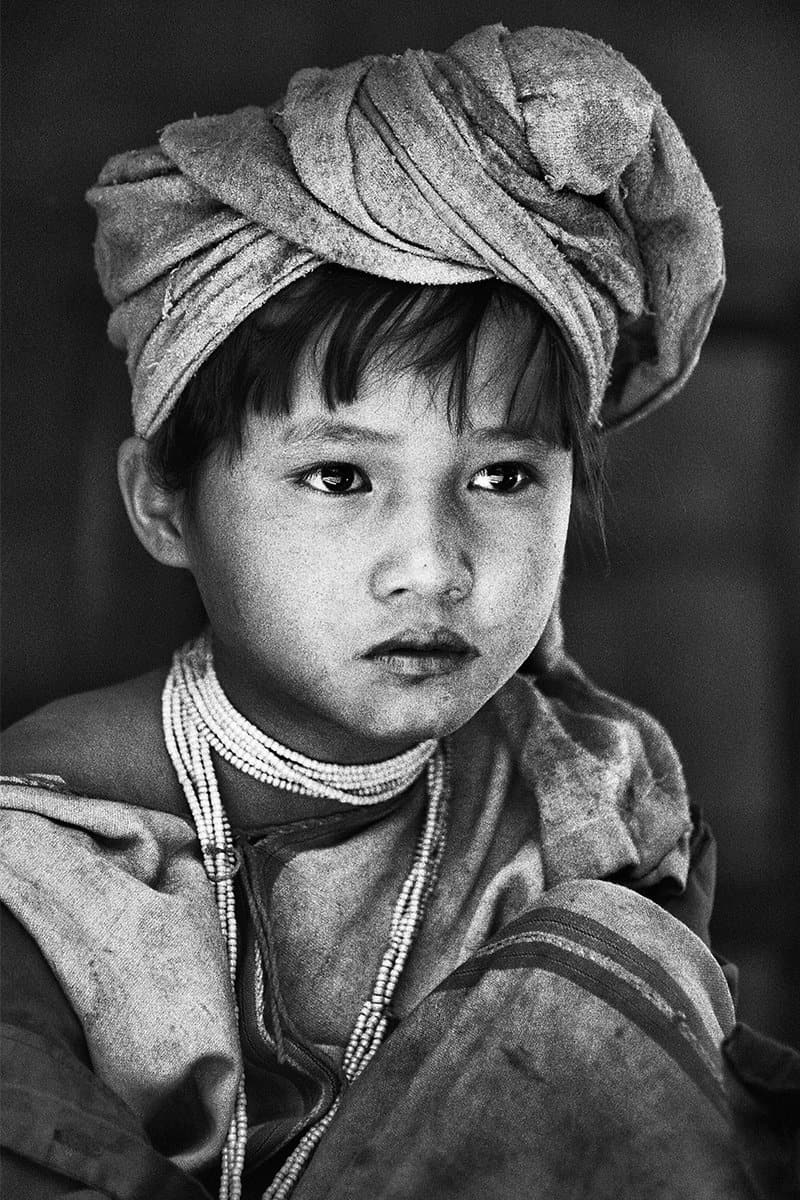 Karen hill tribe. Chang Mai Province, Thailand, 1989.