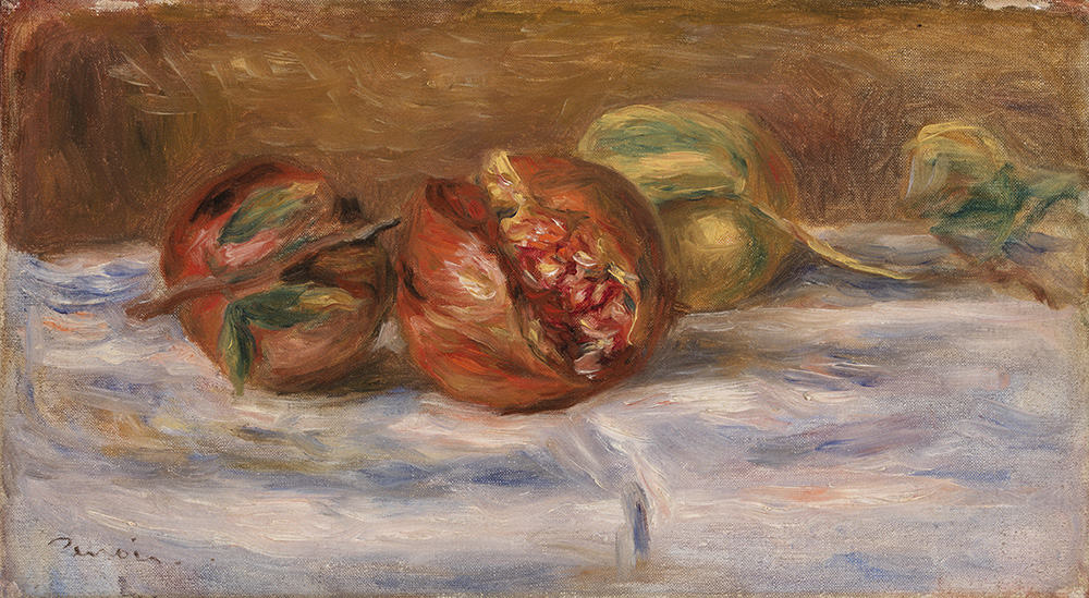 4) Pierre Auguste Renoir, melograne, 1910