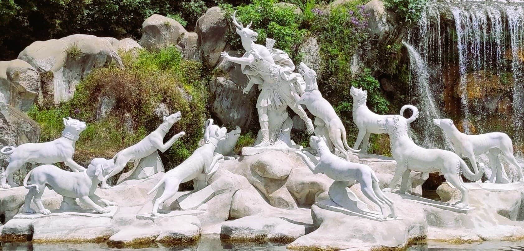 Reggia di Caserta Fonte di Diana e Atteone