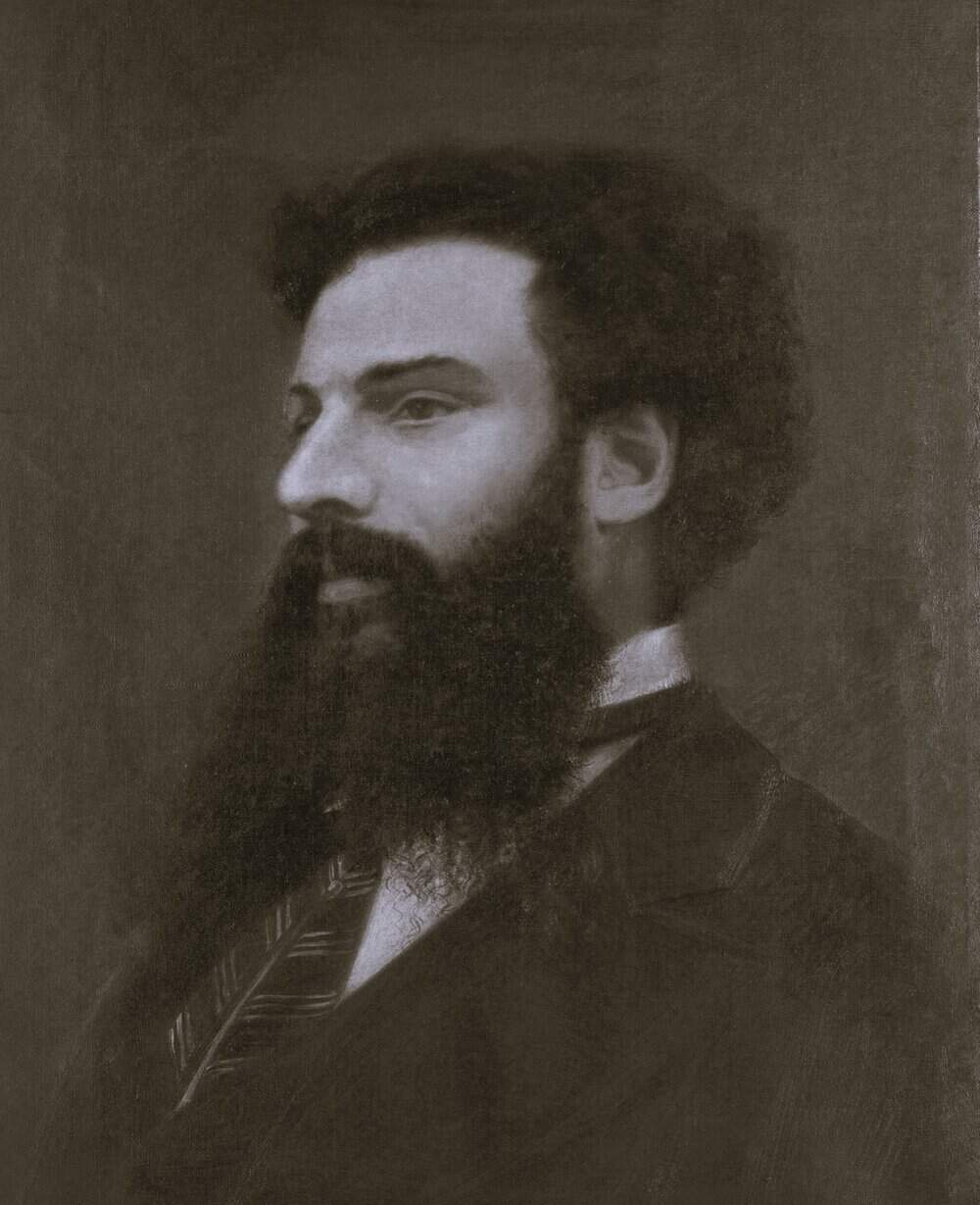 Vincenzo Ragusa (ritratto da Prospero Ferretti) -xix sec-