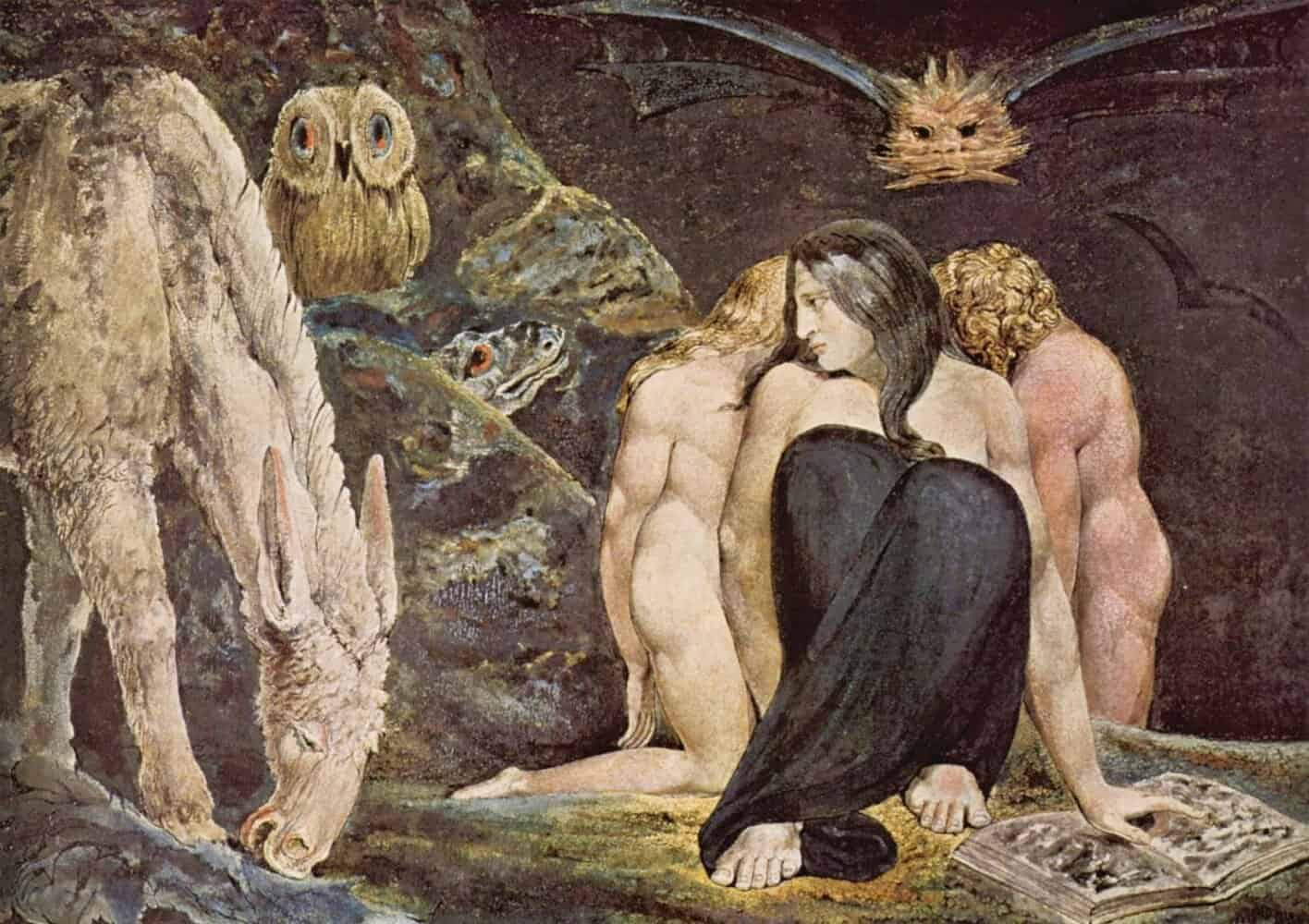 William Blake, Ecate, 1795 ca.,